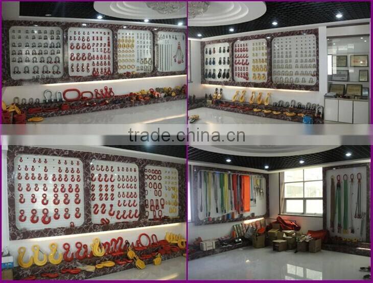 DSL G80 Drop Forged Swivel Locking safety Hook with Bearing