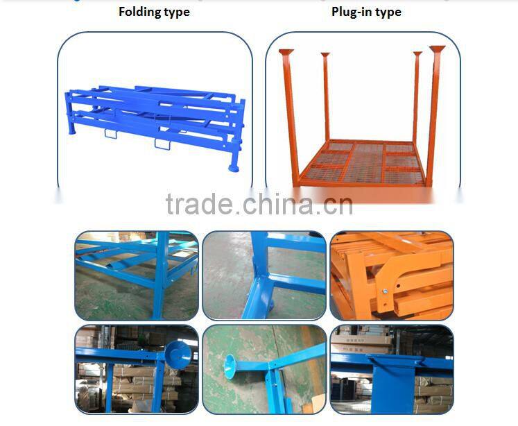 Heavy duty steel stacking rack
