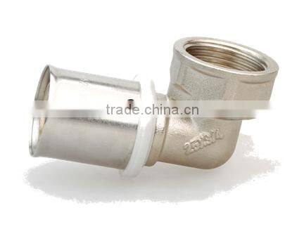 25X3/4" HENGXIN factory supply brass elbow pipe fitting HX-8704