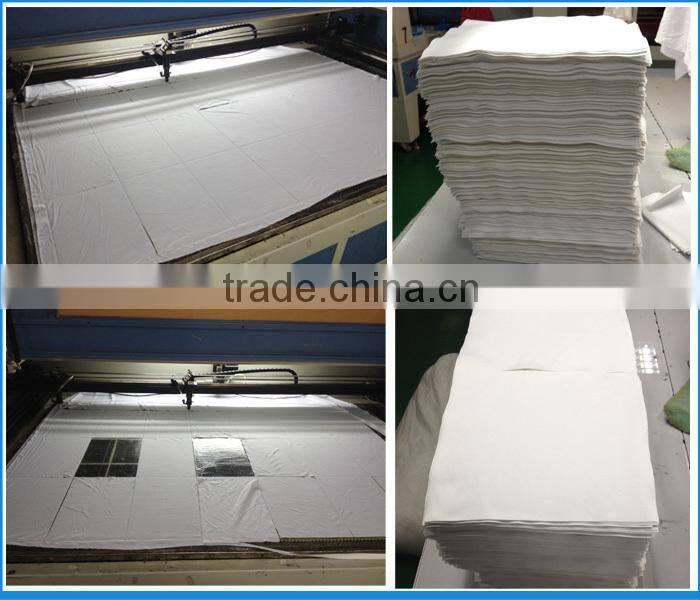 1600*1000mm fabric textile cloth laser cutting engraving machine four head laser cutting