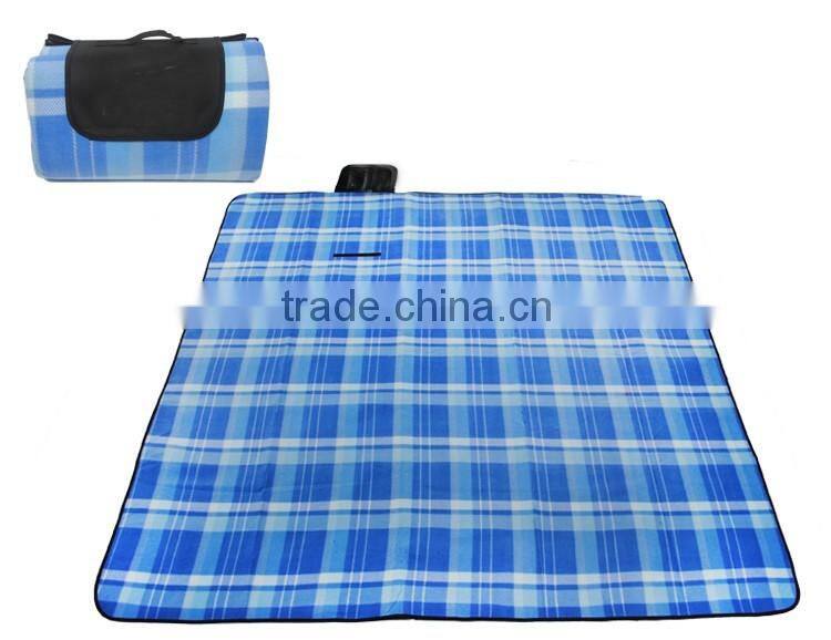 Promotional 160gsm Single Fleece +PEVA Mat for Camping
