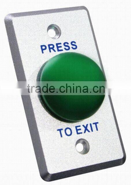 fashion mushroom stainless steel door exit push release button switch