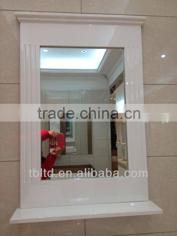 Modern furniture bathroom vanity,white small size bathroom cabinet made in China