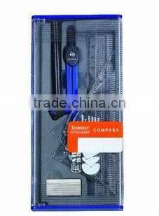 plastic box Compass set with eraser and pencil lead BINT40033