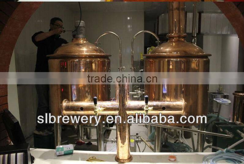 small beer factory equipment with stainless steel for entrepreneurs