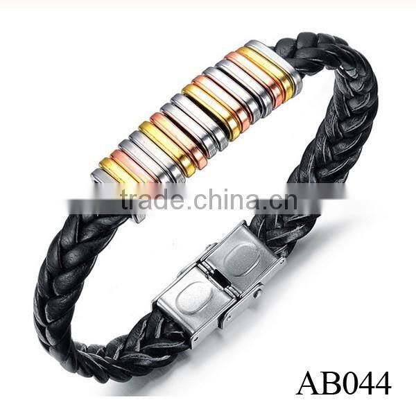 Factory Price Leather Bracelet,Charm Bracelet Jewelry,Fashion Magnetic Bracelet For Men