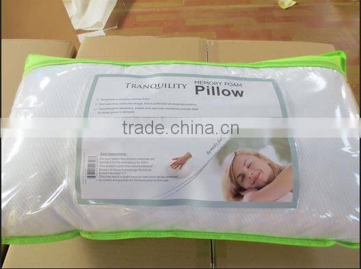 Hot sale anti snore memory foam pillow