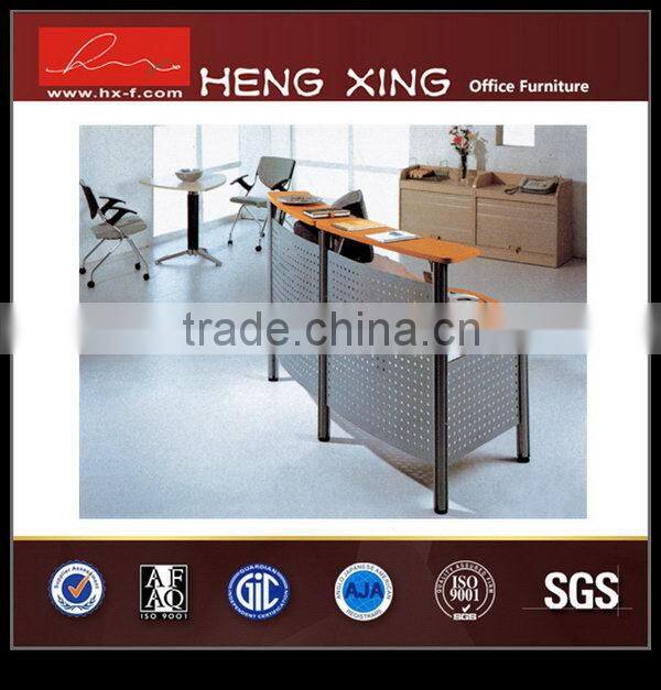 Quality useful glossy salon reception table