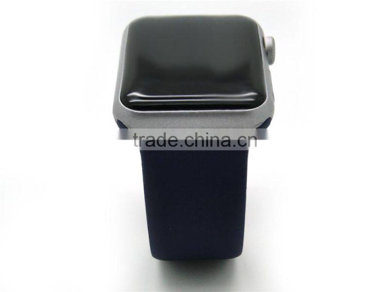 2016 popular colorful silicone watch belt changed watch belt