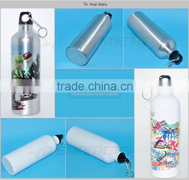 Sunmeta factory supply blank 750ml sublimation aluminum sports bottle(LH-04)