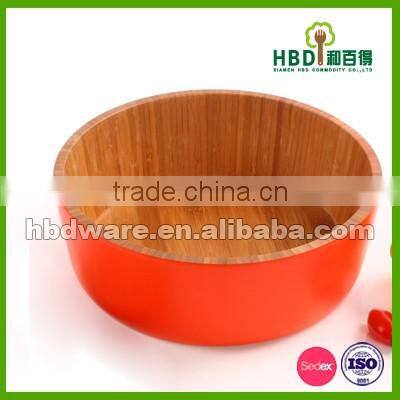 Colorful New design Wooden bamboo Bowls