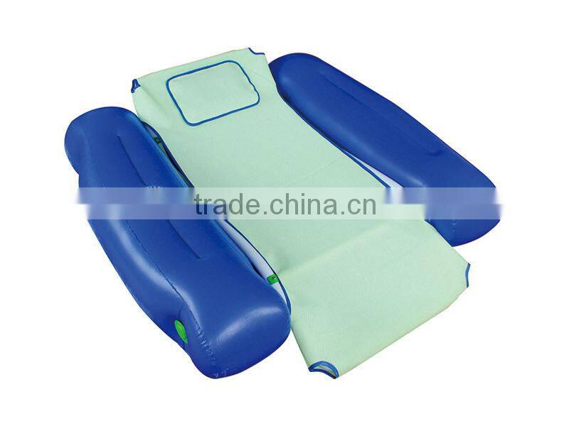 Poolstar P1952 pool floating chair with two inflatable PVC arm
