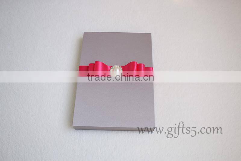 High end wedding invitation box wedding gift boxes in handmade