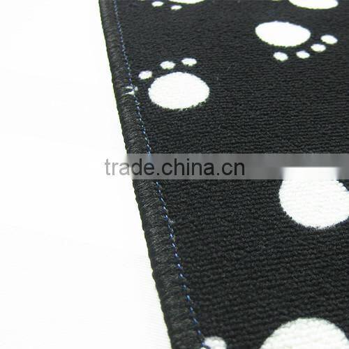footprint pet pad animal mat for dog cat