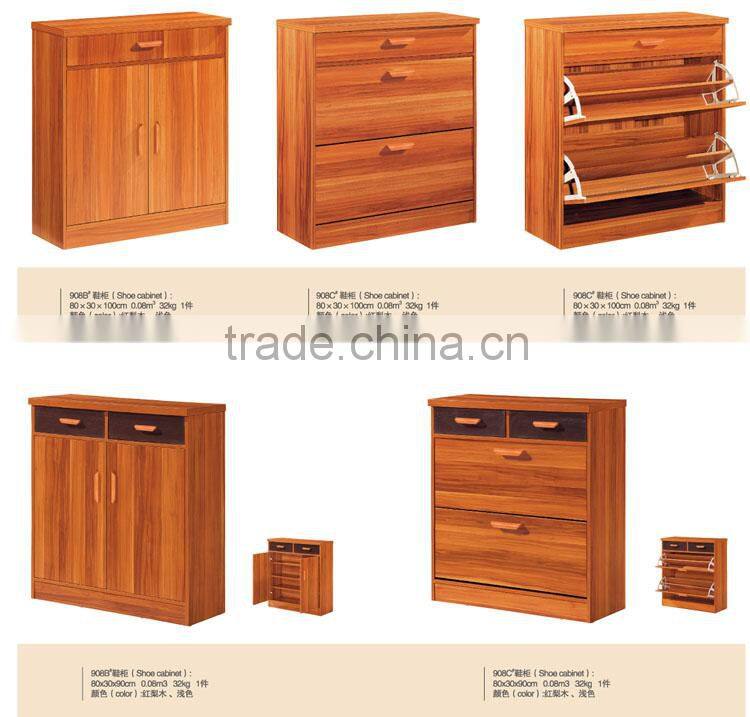 Self Assembling With bookshelf and drawer Writing Desk
