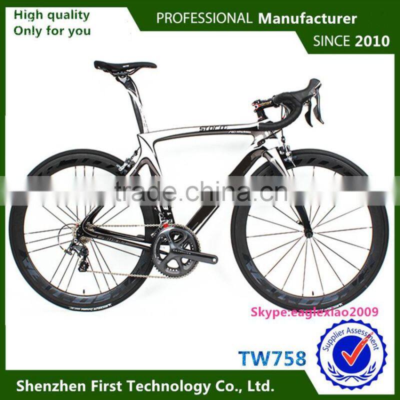 shift levers ultetra 6800 22speed brakes full carbon road bike with led light USB charger