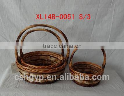 Beautiful cotton rush basket