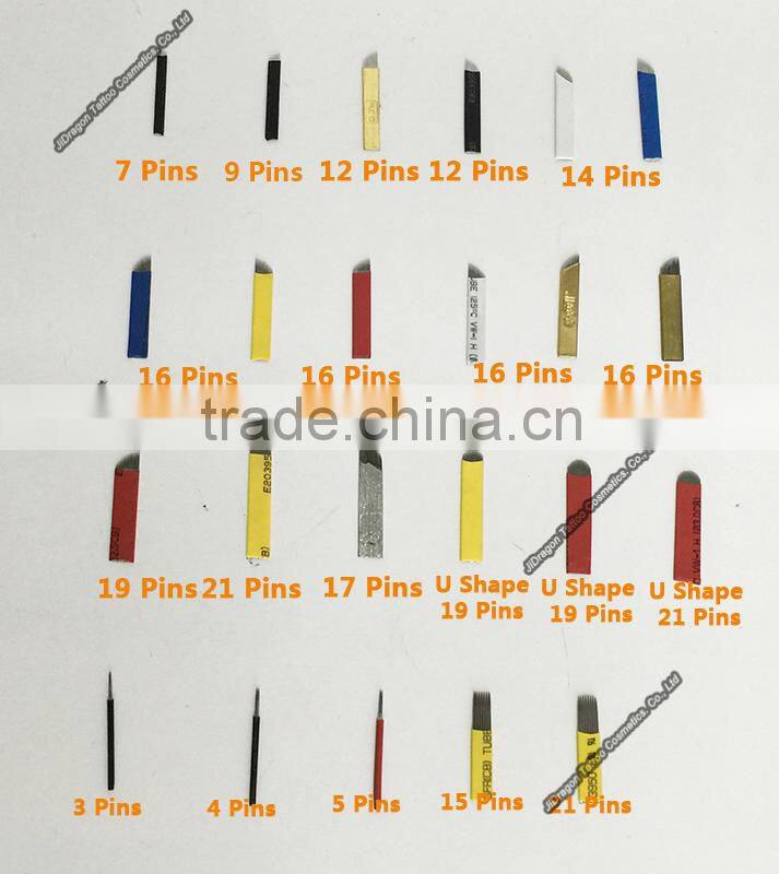 7 Pins Sterilized Manual Tattoo Needle Factory Direct Sell Manual Pen Needle Wholesale Manual Pen Needle