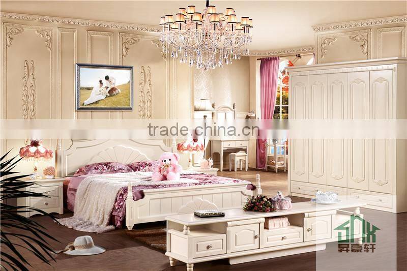 bedroom wooden wardrobe design pictures HA-807C# wooden clothes wardrobe designs