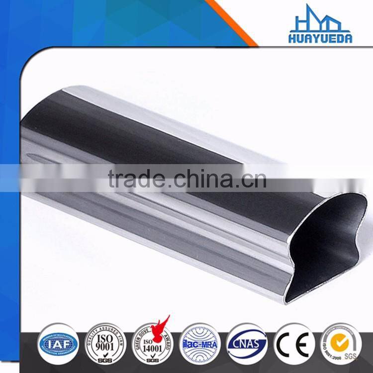 Glass balcony railing Aluminium profiles manufacture
