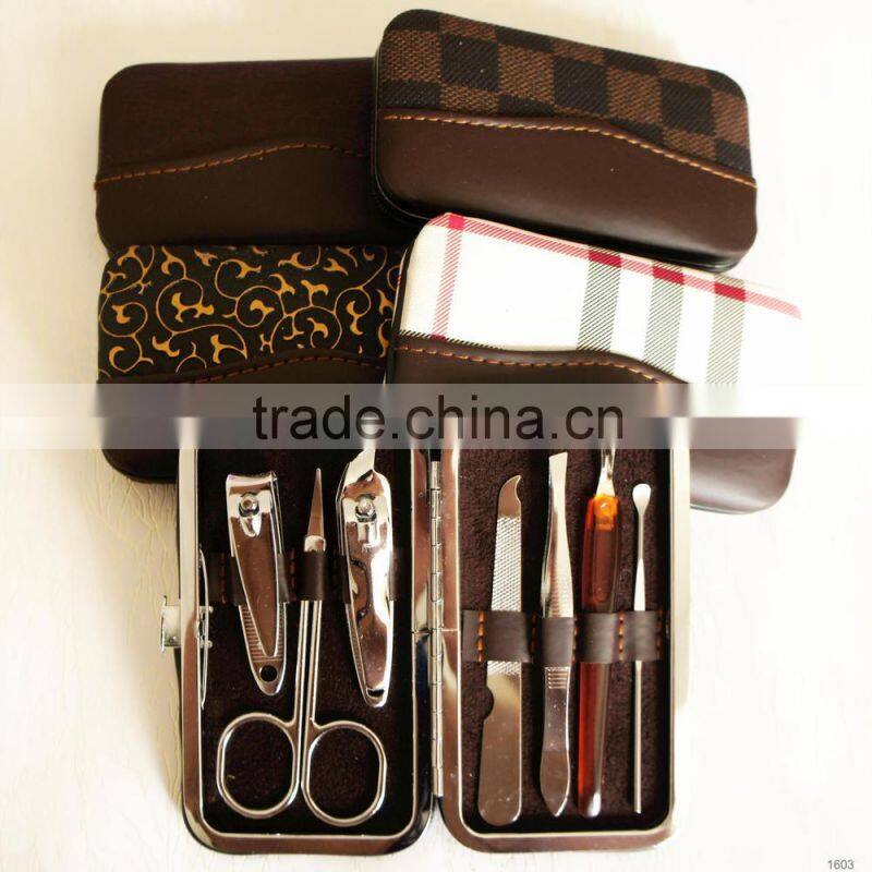 kid manicure set with manicure table