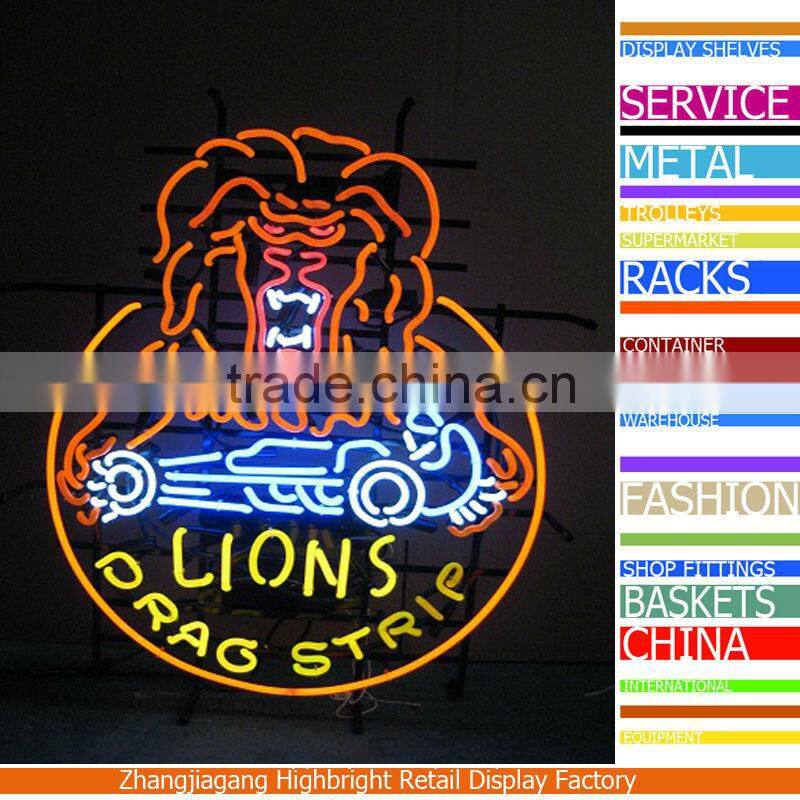 shield shinny neon lamp
