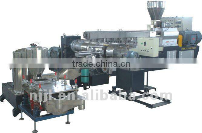 high efficiency two stage plastic extrusion equipments