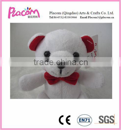 2015 HOT Selling Lovely Cute Plush Bear Toys with bow-tie