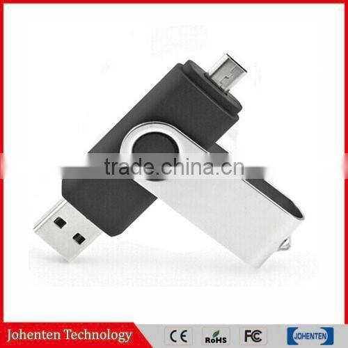 OTG swivel mobile usb flash drive for samsung,2gb 4gb phone usb memory stick,4gb cellphone usb flash drive chip