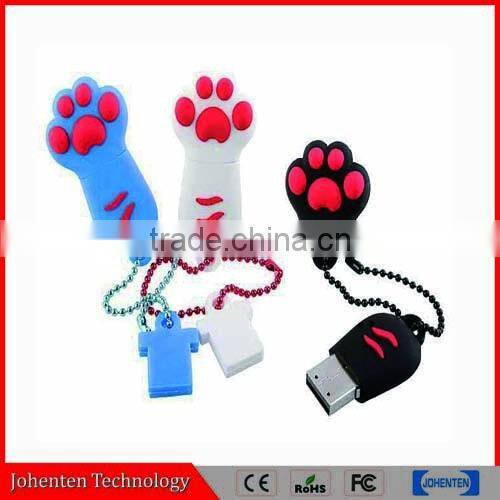 PVC material longevity custom usb stick custom logo memory flash drive