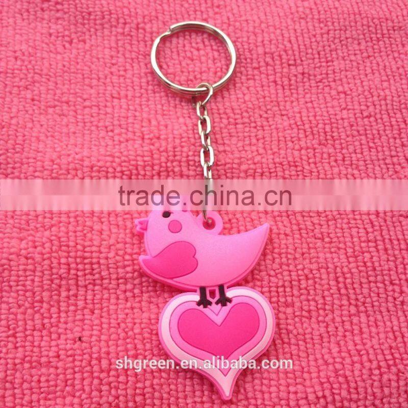 Promotional soft PVC keychain