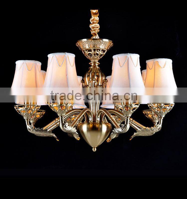 Popular iron Candle Chandelier Indoor lamp