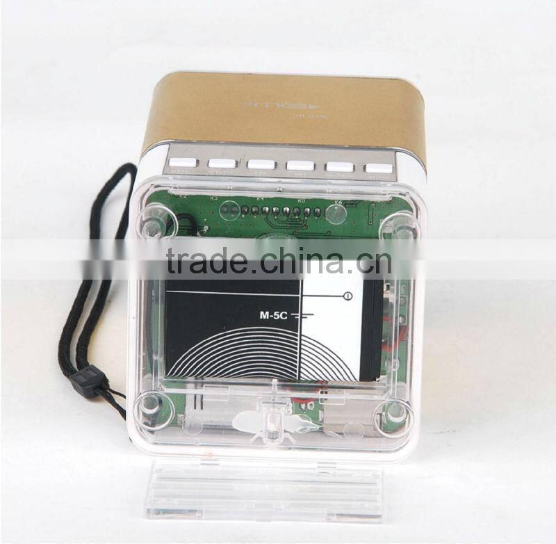 MG USB MINI SPEAKER USB M-028U speaker usb Aluminum alloy speaker