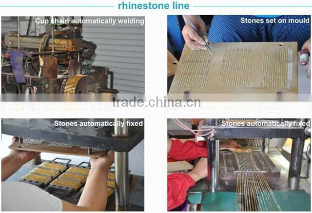 2016 Fashion Crystal Chain Necklace Chunky Statement Necklace With Rhinestone