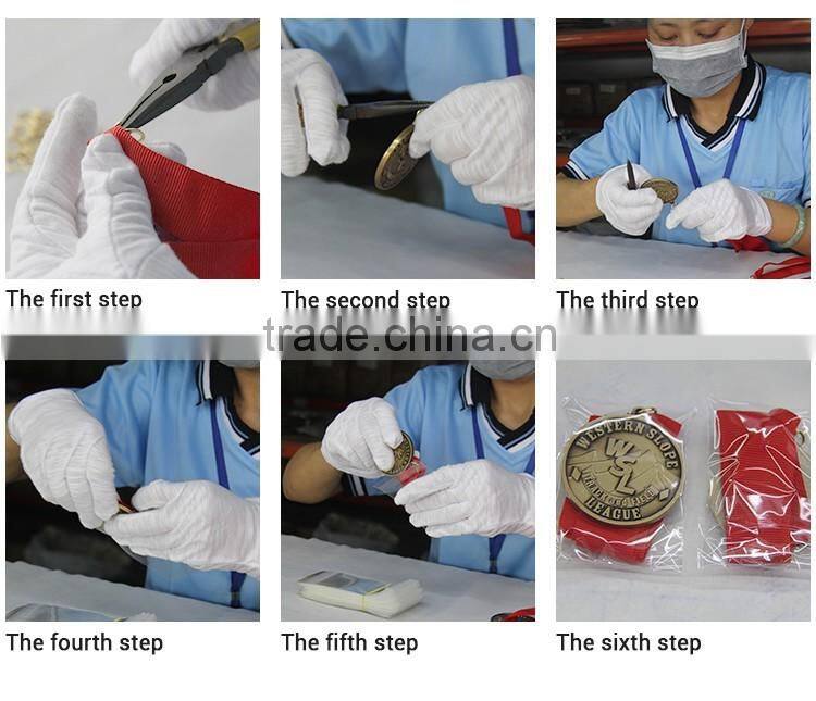 Bronze plating custom metal Marathon medal