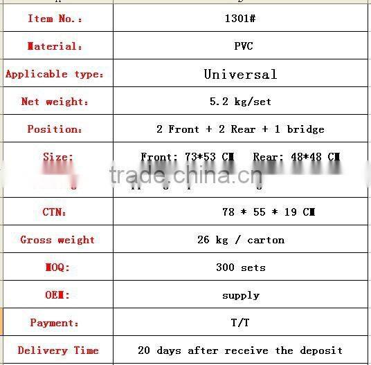 Pvc Material Car Mat