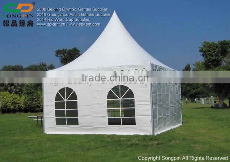 PVC pagoda tent 4m x4m for outdoor party and promotion