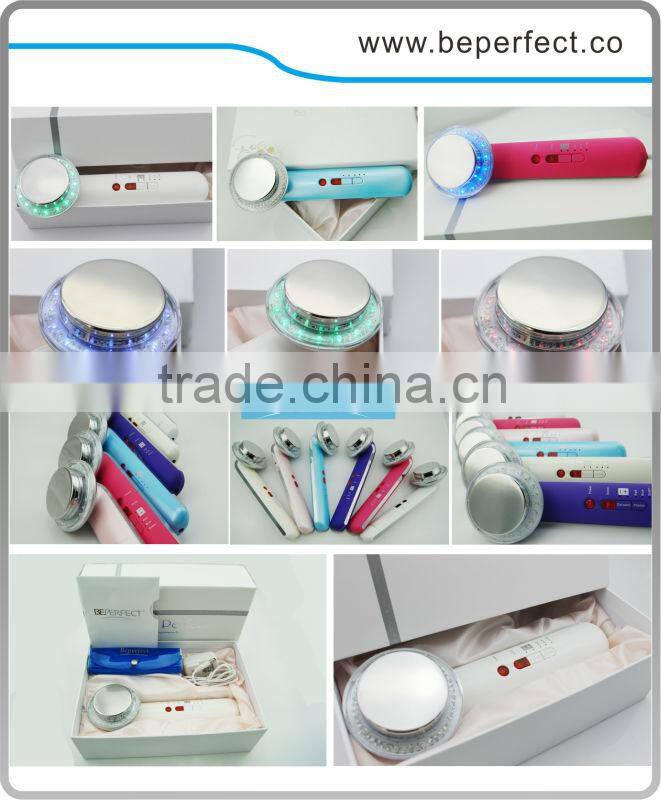 Beperfect rechargeable home use ultrasound machine physiotherapy for body slimming