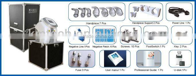Huge power!! 7in1 ultrasound fat burning machine