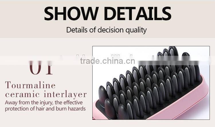 Black anion cheap hair curling brush