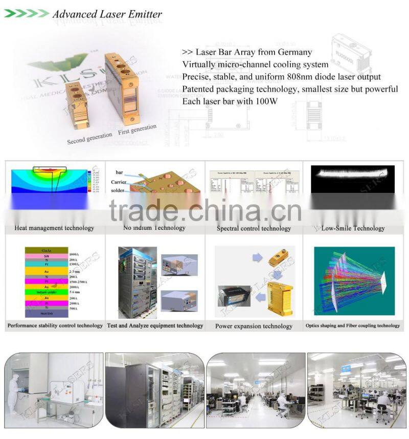 Hot sale 42,000,000 shot long life span 808nm diode laser hair removal machine for sale (C808)