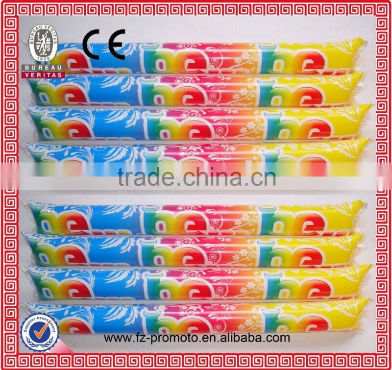 PE inflatable stick, thunder stick, inflatable cheering stick Noise Maker