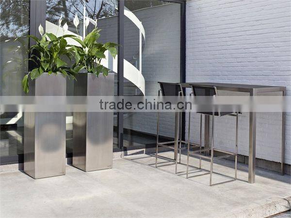 bonsai plants container stainless steel flower container and flowers pots