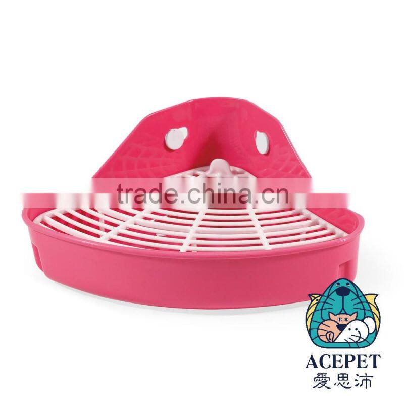 Small size occupying no space new premium triangle small animal toilet for Rabbit,Chinchilla,Guinea pigs