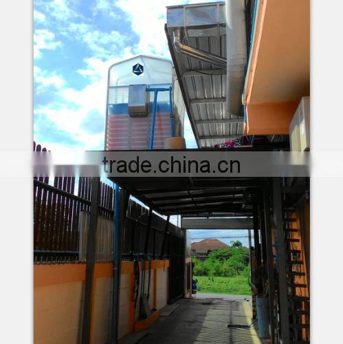 Domestic assembled biogas digester with cooking machinery