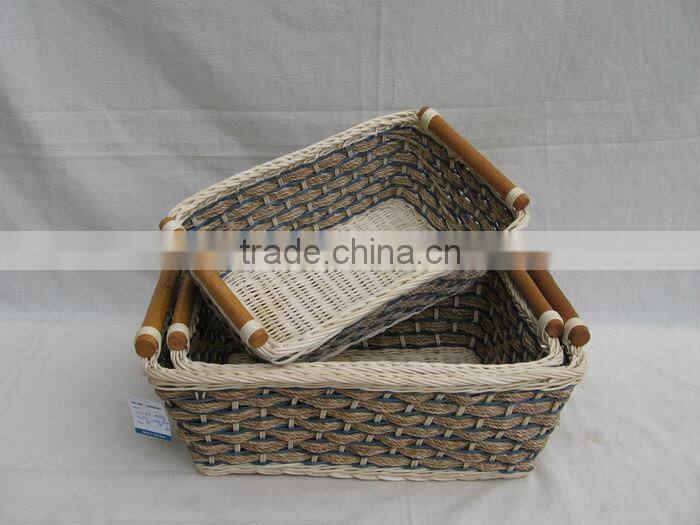 Nice rattan basket - high quality (july@etopvietnam.com)