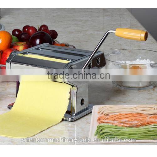 Stainless steel hand press noodle maker