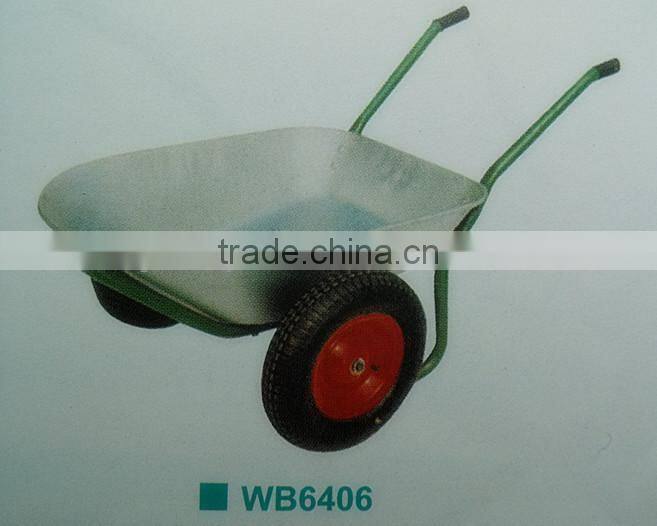 model WB6416 Hand trolley Gardending tool van Garden steel rolling trolley tool cart