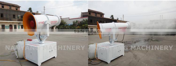 2017 large spraying range and high pressure pump garden air blast sprayer