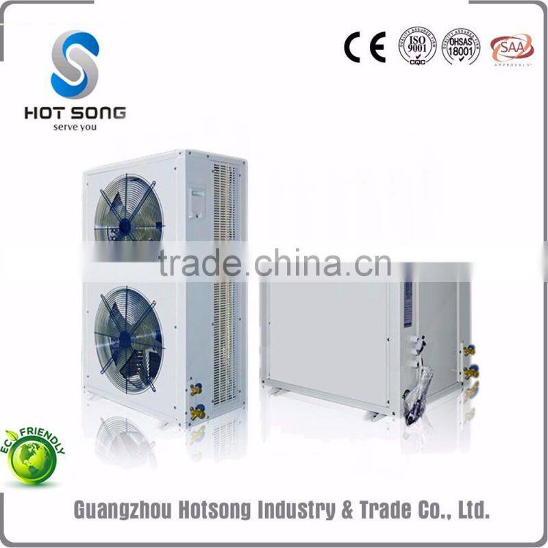 villa split evi low ambient air source heat pump 20kw water heater